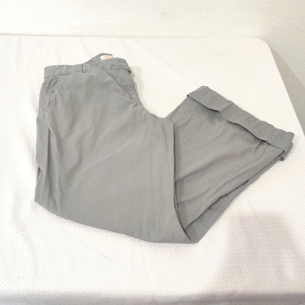 J. Crew Chino Grey Pants 8S City Fit